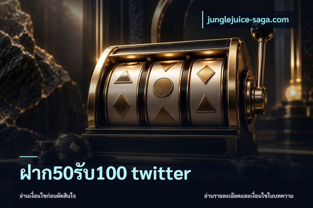 ฝาก50รับ100 twitter