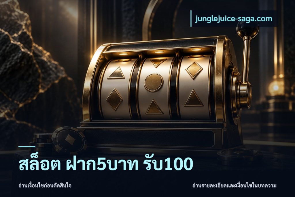 สล็อต ฝาก5บาท รับ100