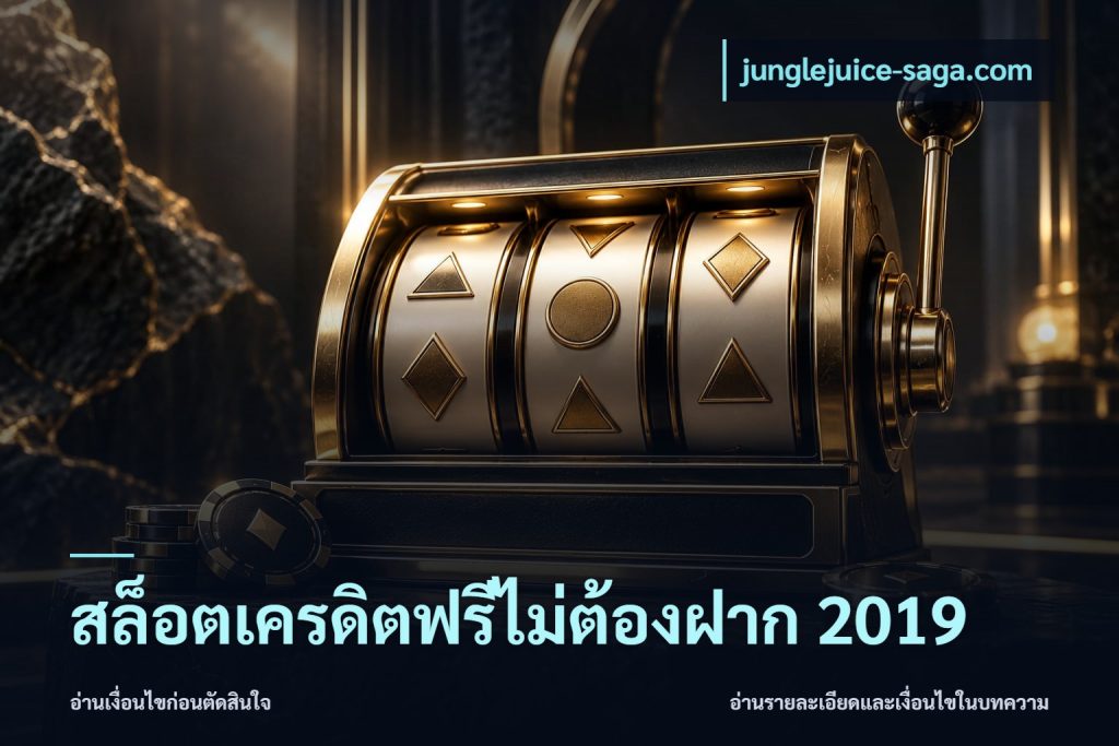 สล็อตเครดิตฟรีไม่ต้องฝาก 2019