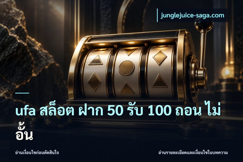 ufa สล็อต ฝาก 50 รับ 100 ถอน ไม่ อั้น