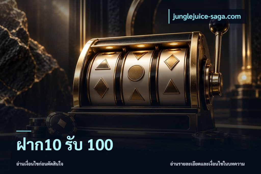 ฝาก10 รับ 100
