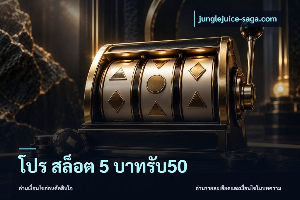 โปร สล็อต 5 บาทรับ50